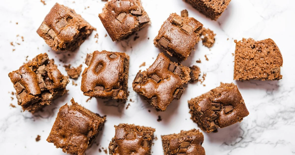 Fudgy Peanut Butter Brownies